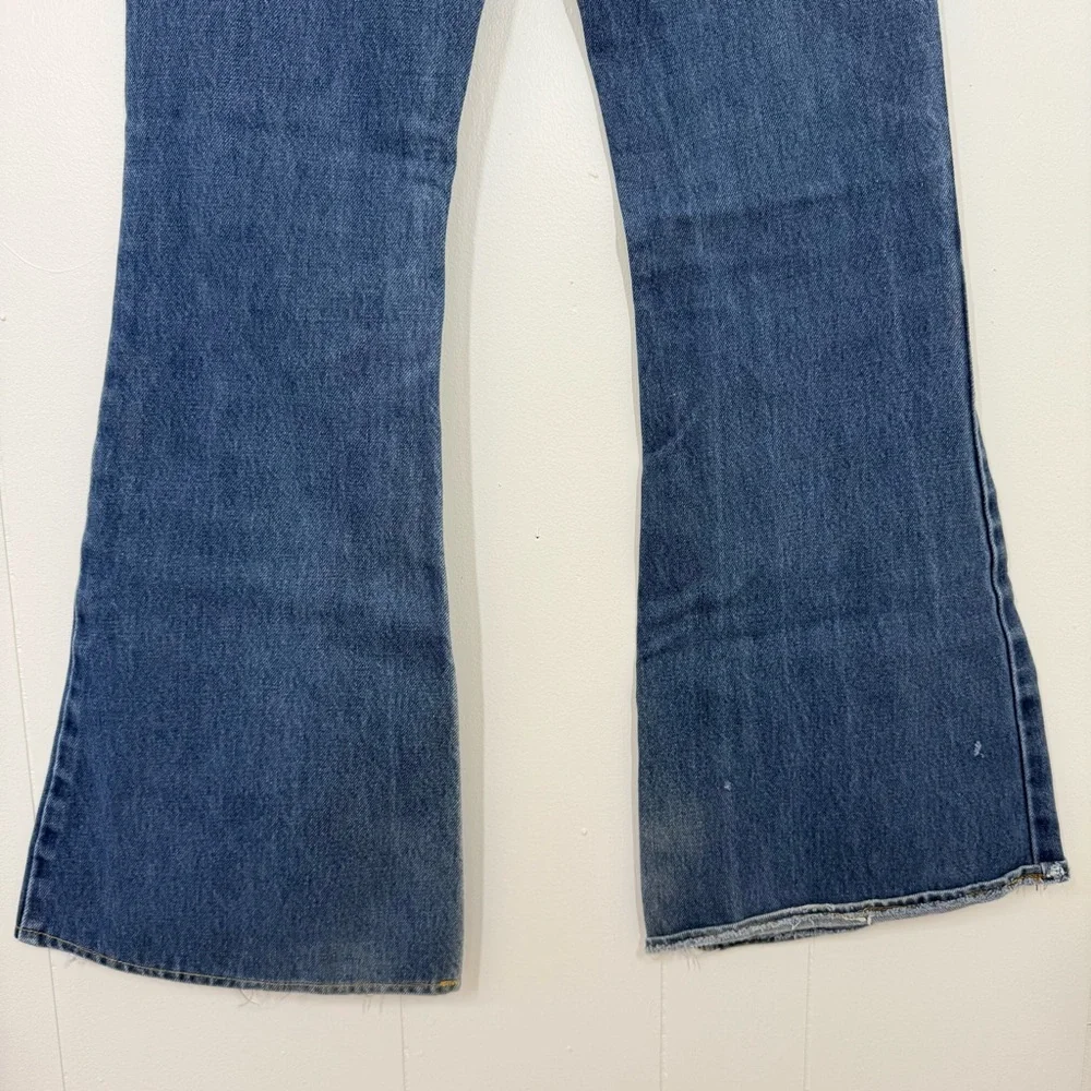 Levi’s Vintage Orange Tab Paper Tag Student Big Bell Flare Jeans - Picture 11 of 15